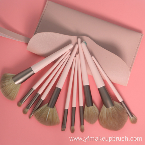 private white cosmetic private label make up brushes